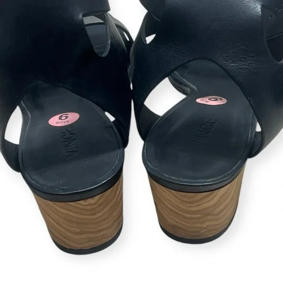 Vince black Ria sandals size 9 - Picture 6 of 10
